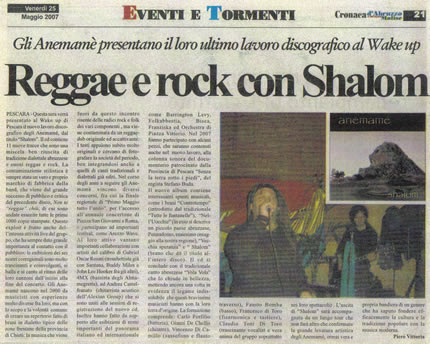 Presentazione Shalom